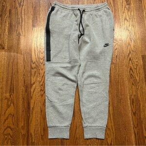 Nike Tech Fleece Pants Mens Large Grey Sportswear Joggers Sweatpants 545343-065